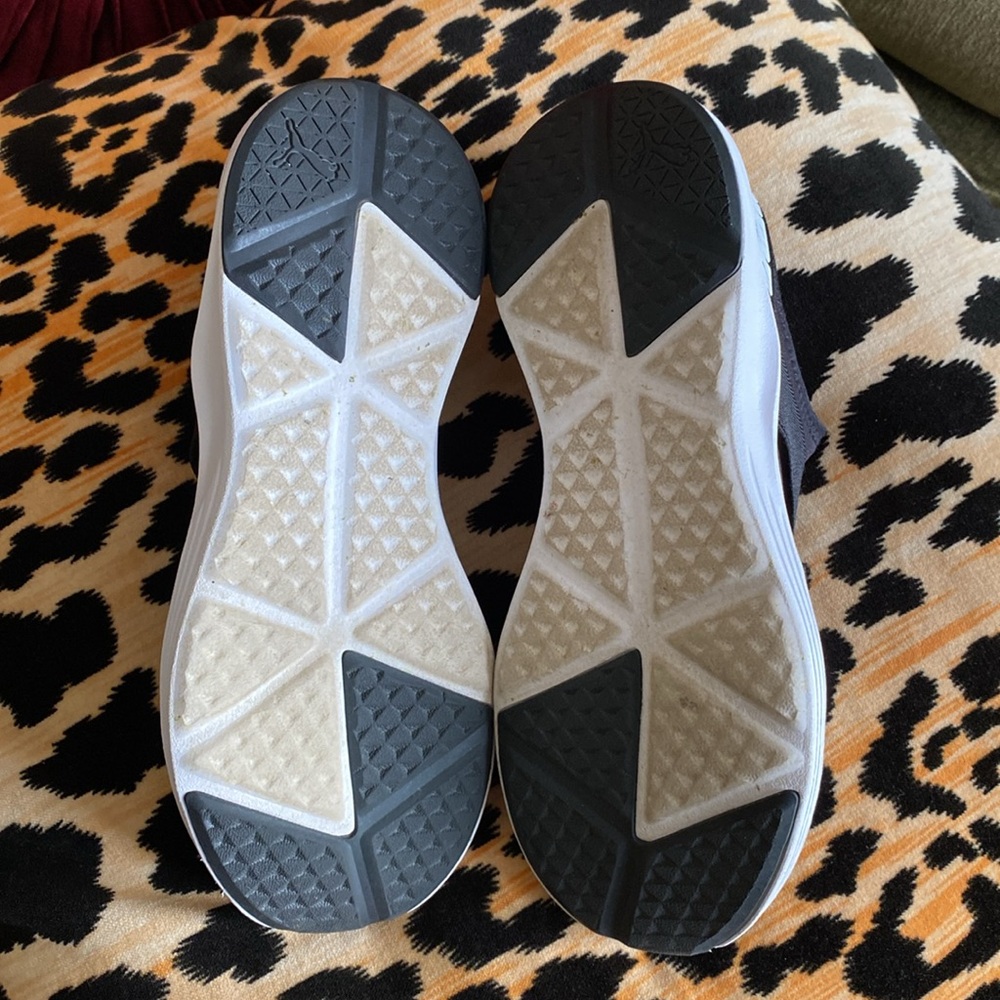 Puma Black Perforated Patterned Pull-On Sneakers,… - image 6